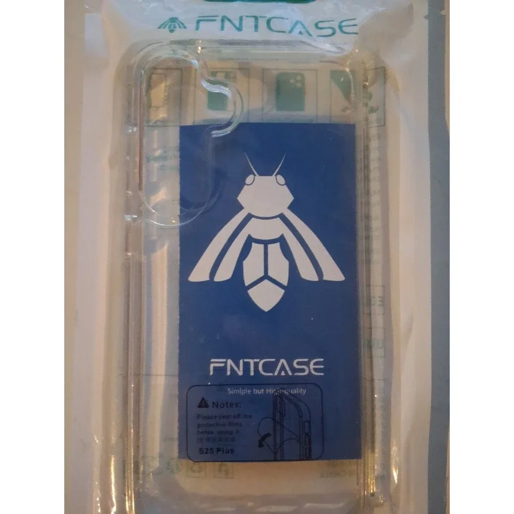 FNTCASE Samsung Galaxy S25 Plus, Clear Phone Case